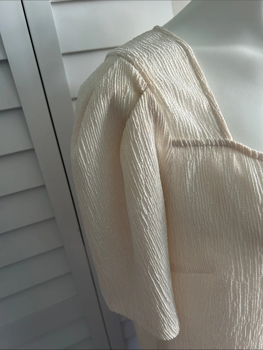 Anthropologie | Sunday in Brooklyn now back puff sleeve top